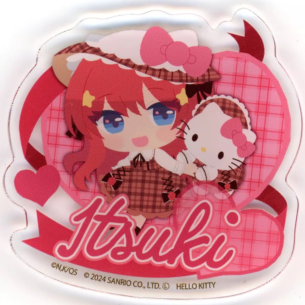 五等分の花嫁 サンリオ 五月 バッジ 五等分の花嫁∽×サンリオキャラクターズ｜缶バッジ「五等分の