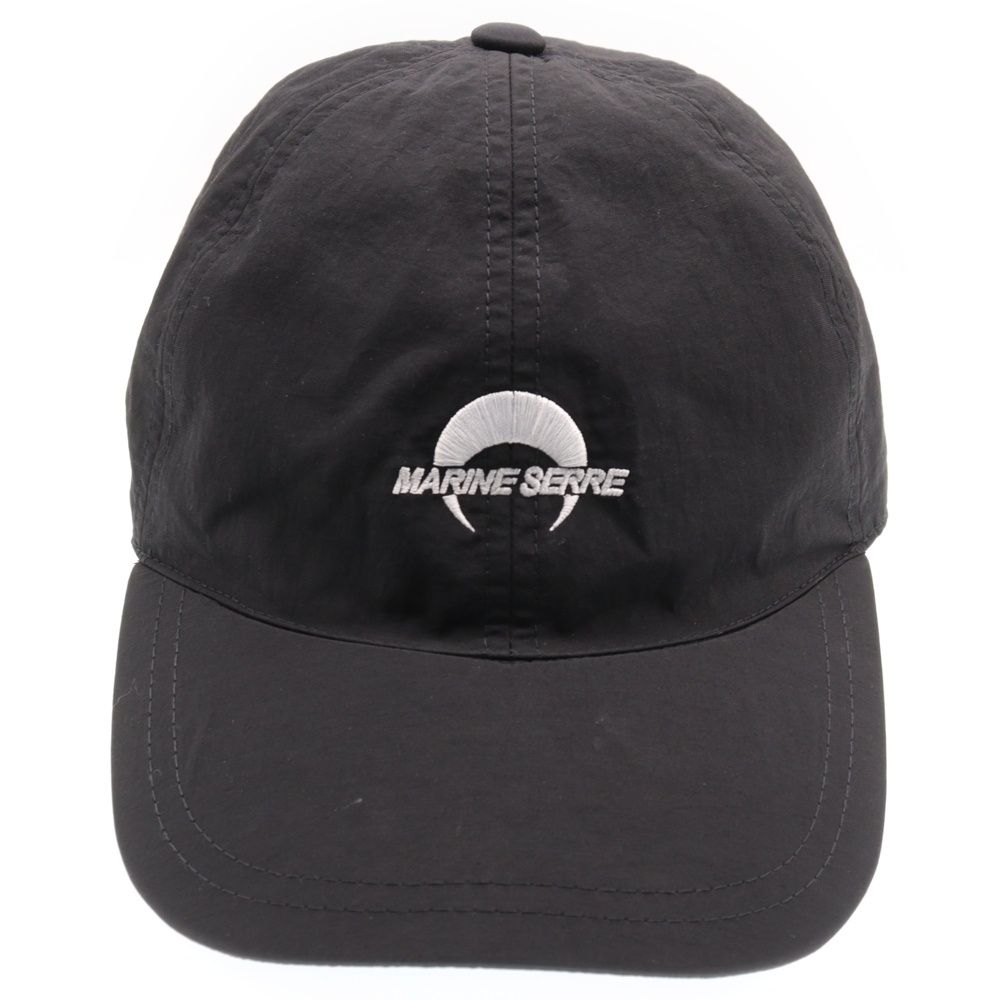 MARINE SERRE (マリーン セル) Recycled Nylon Baseball Cap ロゴ