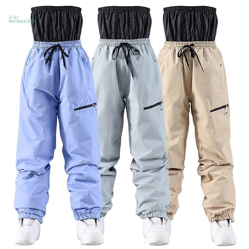 スキーウェア パンツ 厚手 メンズ レディース スノーボードウェア スノボ 単品 雪遊び ロングパンツ ストレッチパンツ スノーウェア スポーツウェア 防寒 kni5a112198