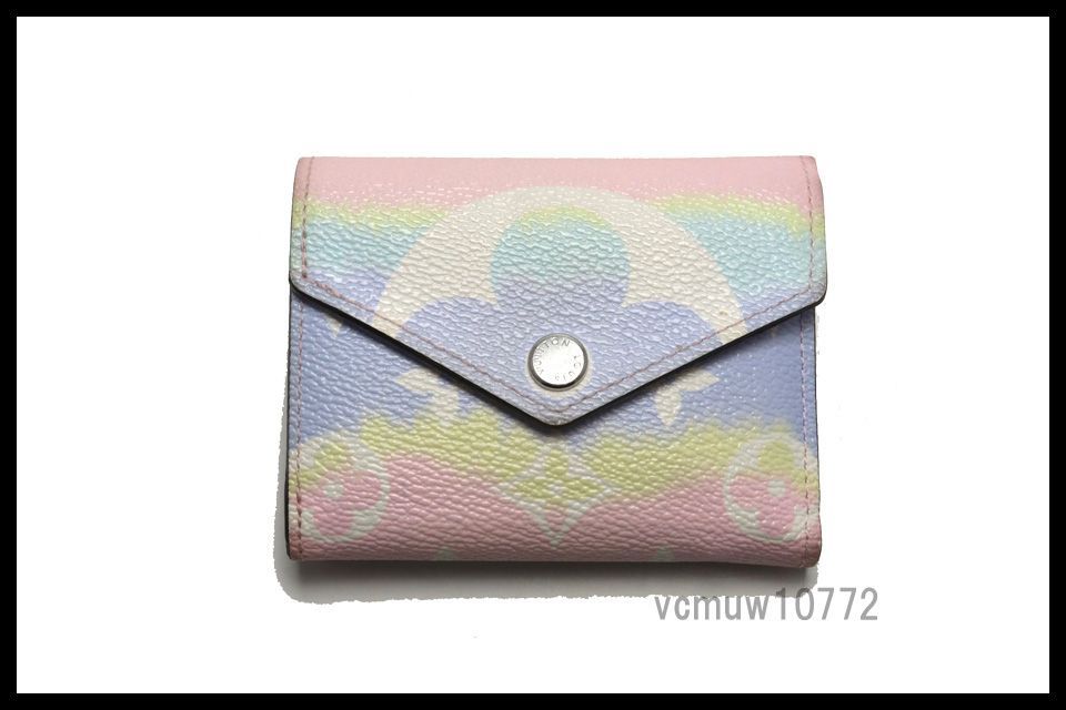 RFIDタグ近年 美 LOUIS VUITTON モノグラム LVエスカル ポルトフォイユゾエ レザー 3つ折り財布 ルイヴィトン 0529ky25555