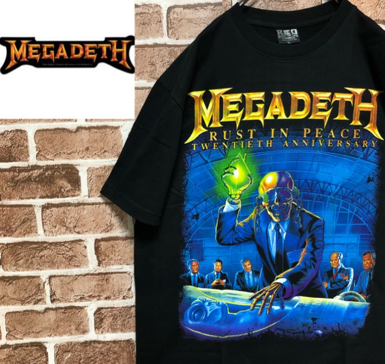 MEGADETH メガデス バンドTシャツ 両面プリント ビッグサイズ古着屋_