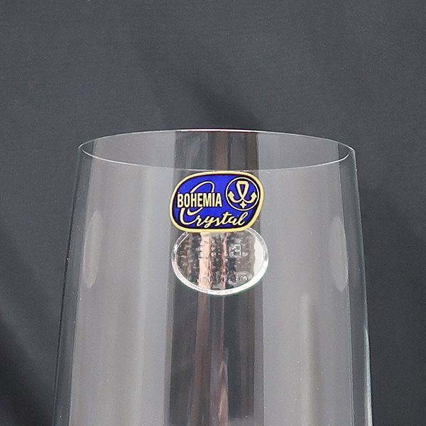 未使用 ELBE エルベ クリスタル ボヘミア タンブラー グラス ×2 箱付-4