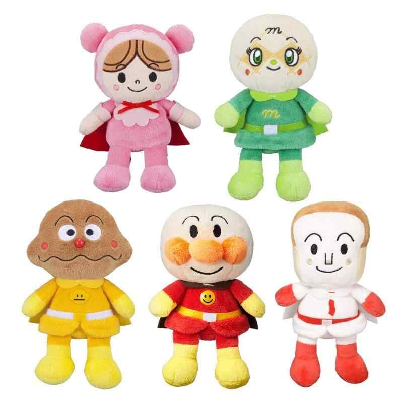 セガトイズ SEGA TOYS アンパンマン プリちぃビーンズS Plus 5体 ぬいぐるみ セット アンパンマン しょくぱんまん カレーパンマン メロンパンナ あかちゃんまん