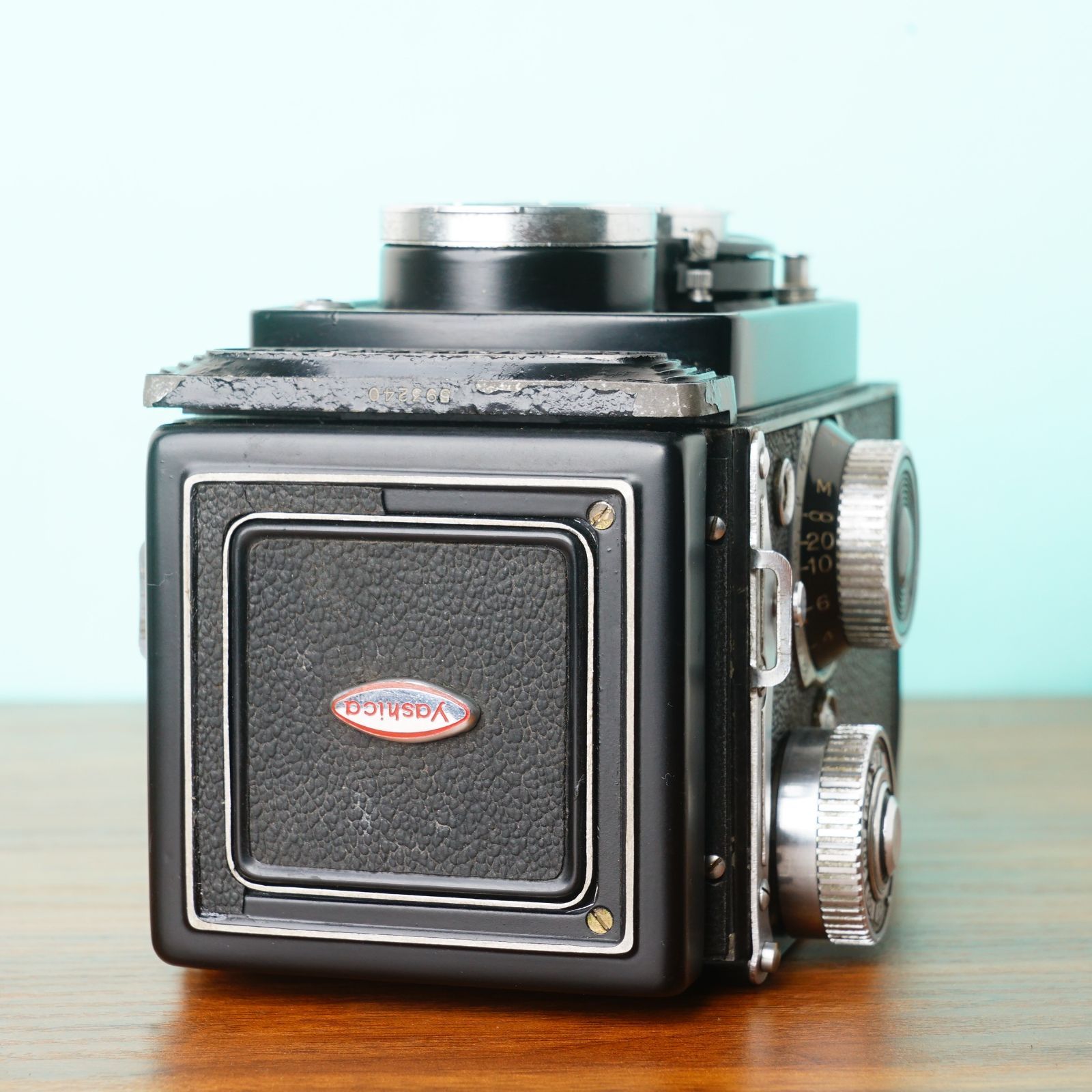 動作確認済み◎YASHICAFLEX C型 二眼レフ フィルムカメラ #40 YASHICA 訳あり特価◎YASHICAFLEX C型 二眼レフ フィルムカメラ