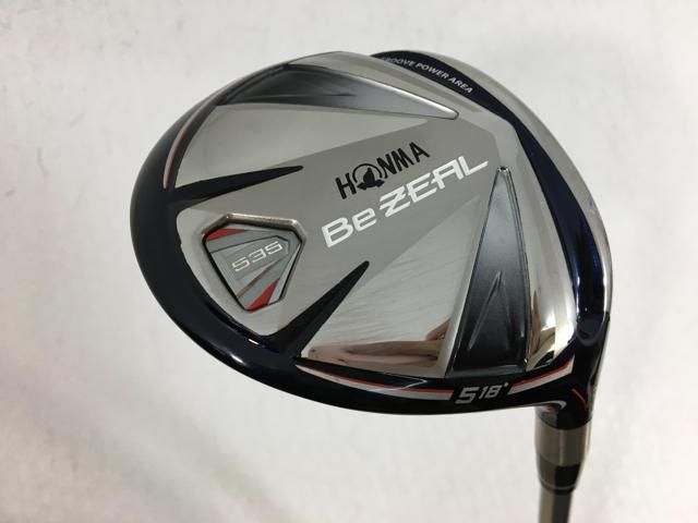 【中古ゴルフクラブ】ホンマ Be ZEAL(ビジール) 535 フェアウェイ 2018 VIZARD for Be ZEAL 5W【14日間返品OK】