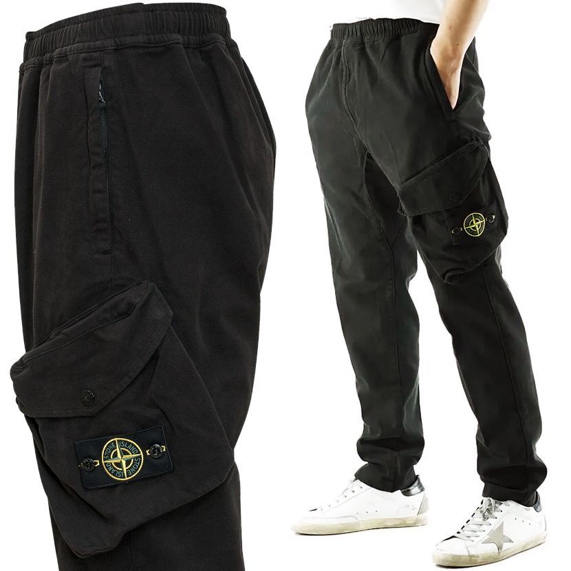 1 STONE ISLAND ストーンアイランド 751530104 V0029 ブラック カーゴ