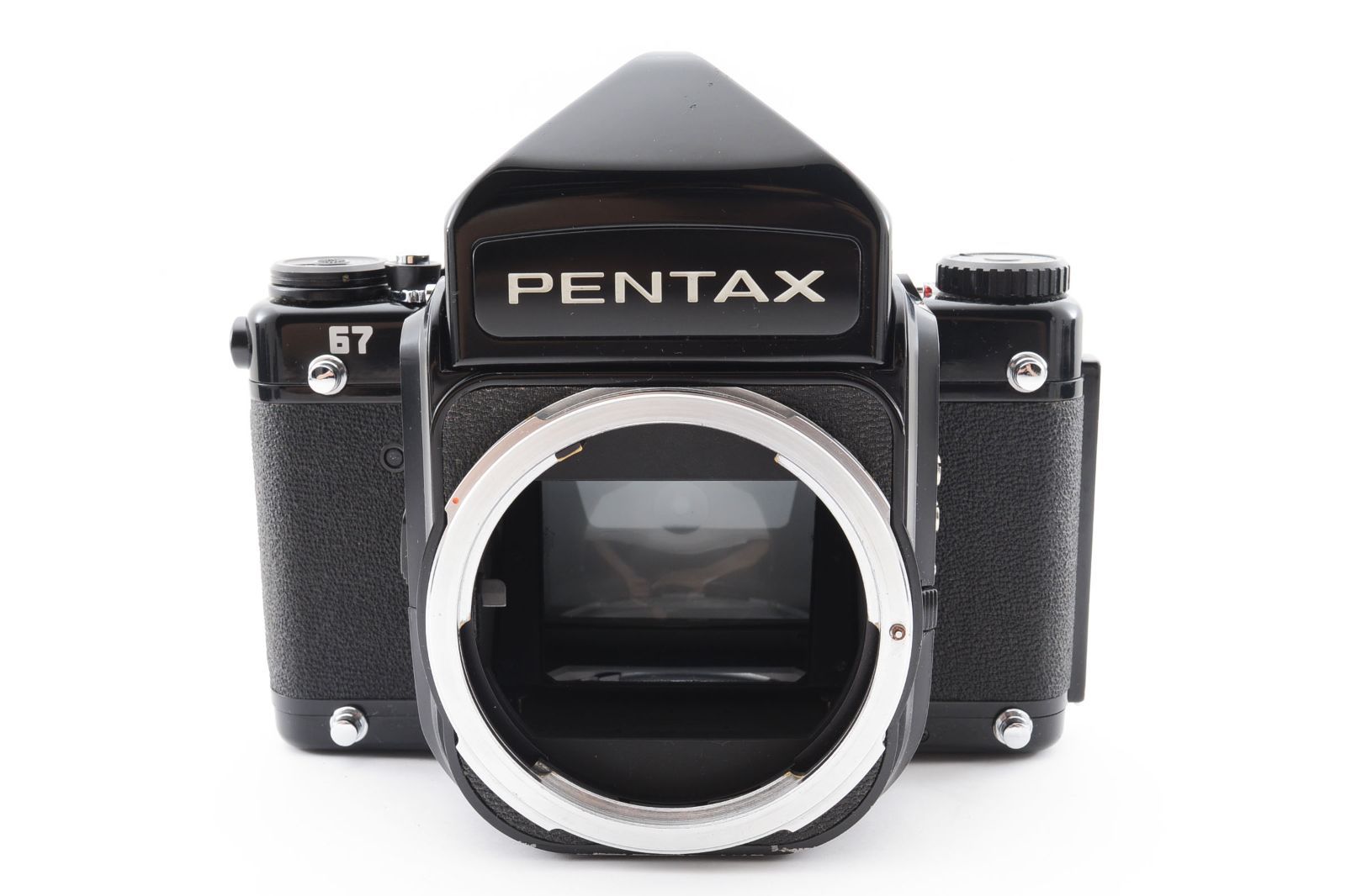 難あり】PENTAX 67 アイレベルファインダー ボディ ☆低速シャッター