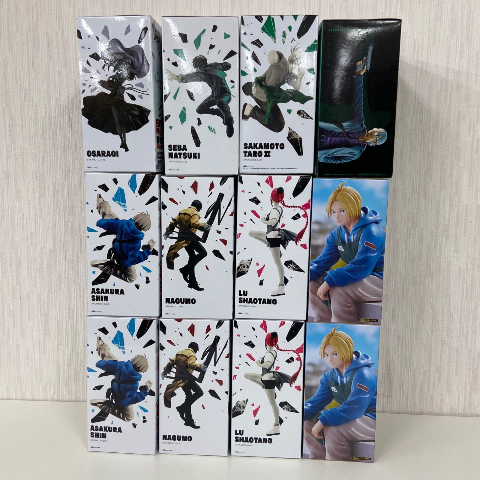 最新プライズフィギュアまとめ売り サカモトデイズ 未開封 サカモトデイズ SAKAMOTODAYS 12点セット まとめ
