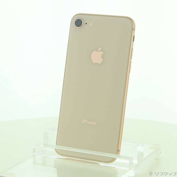中古品〕 iPhone8 64GB ゴールド MQ7A2J／A SIMフリー【269
