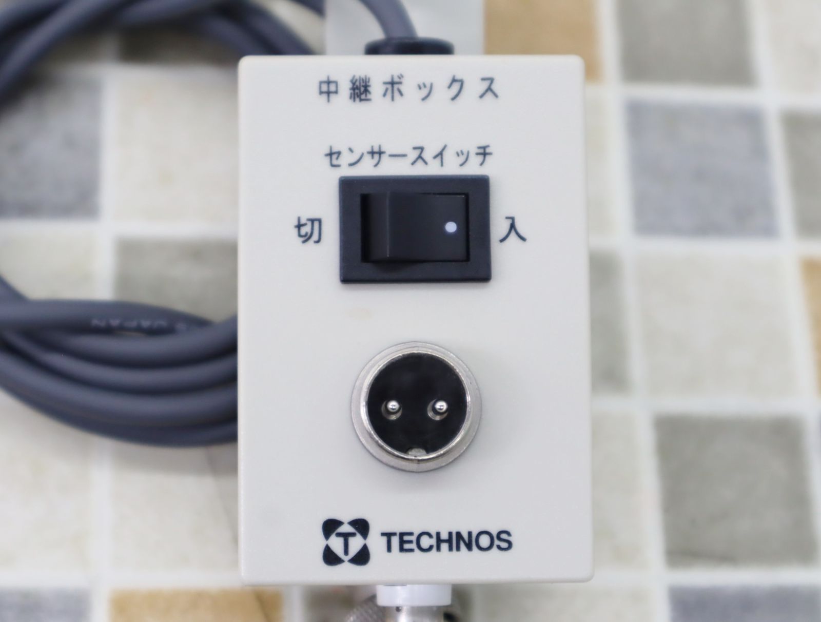 ∝施設設備 ｜中継BOX 離床センサー｜TECHNOS テクノス HCB2 ｜現状 