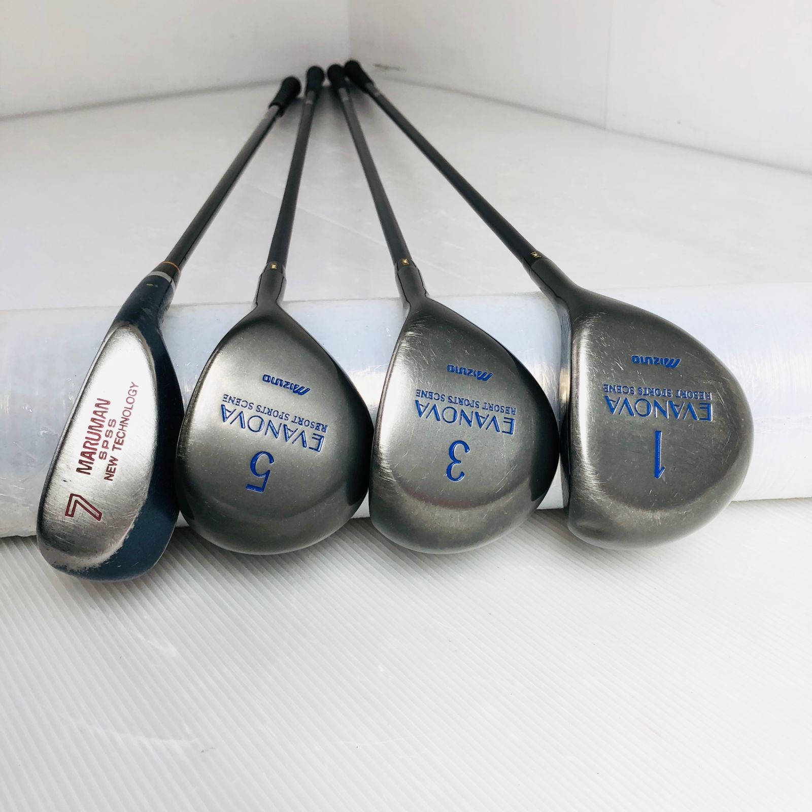 レディース MIZUNO ミズノ EVANOVA エバノヴァ ゴルフ クラブ セット 入門 バッグ付き フルセット 右利き パター付 Y-97