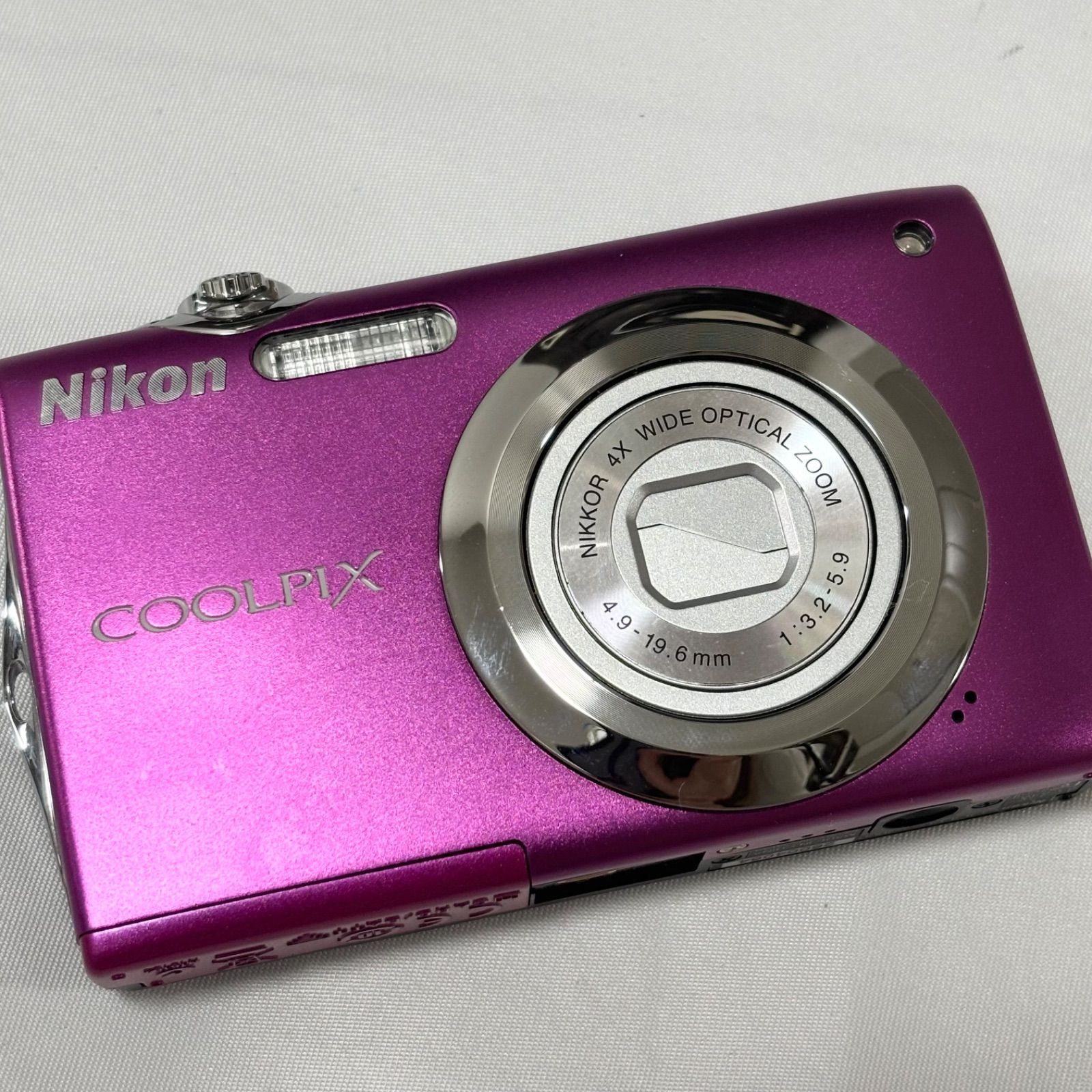 Nikon ニコン COOLPIX クールピクス S3000 ピンク コンパクトデジタルカメラ デジカメ 撮影 写真 動作未 品 ジャンク品扱い