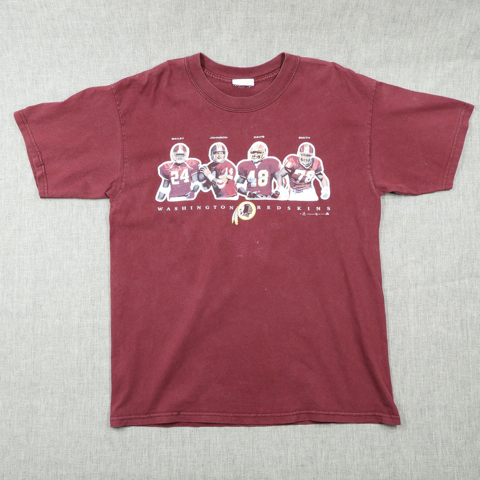 washington redskins ワシントンレッドスキンズ Tシャツ #1117