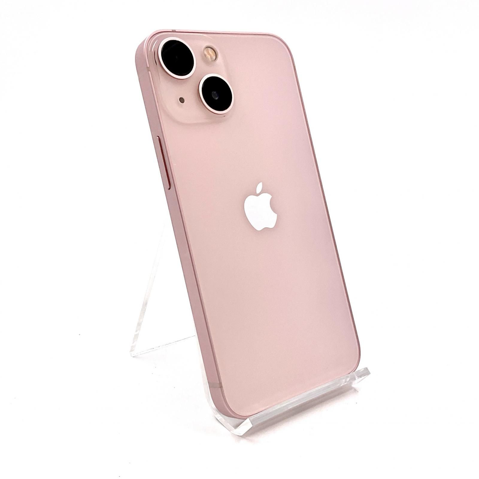 全額返金保証 最速発送 Apple iPhone 13 mini 128GB ピンク SIMフリー 白ロム 動作 済