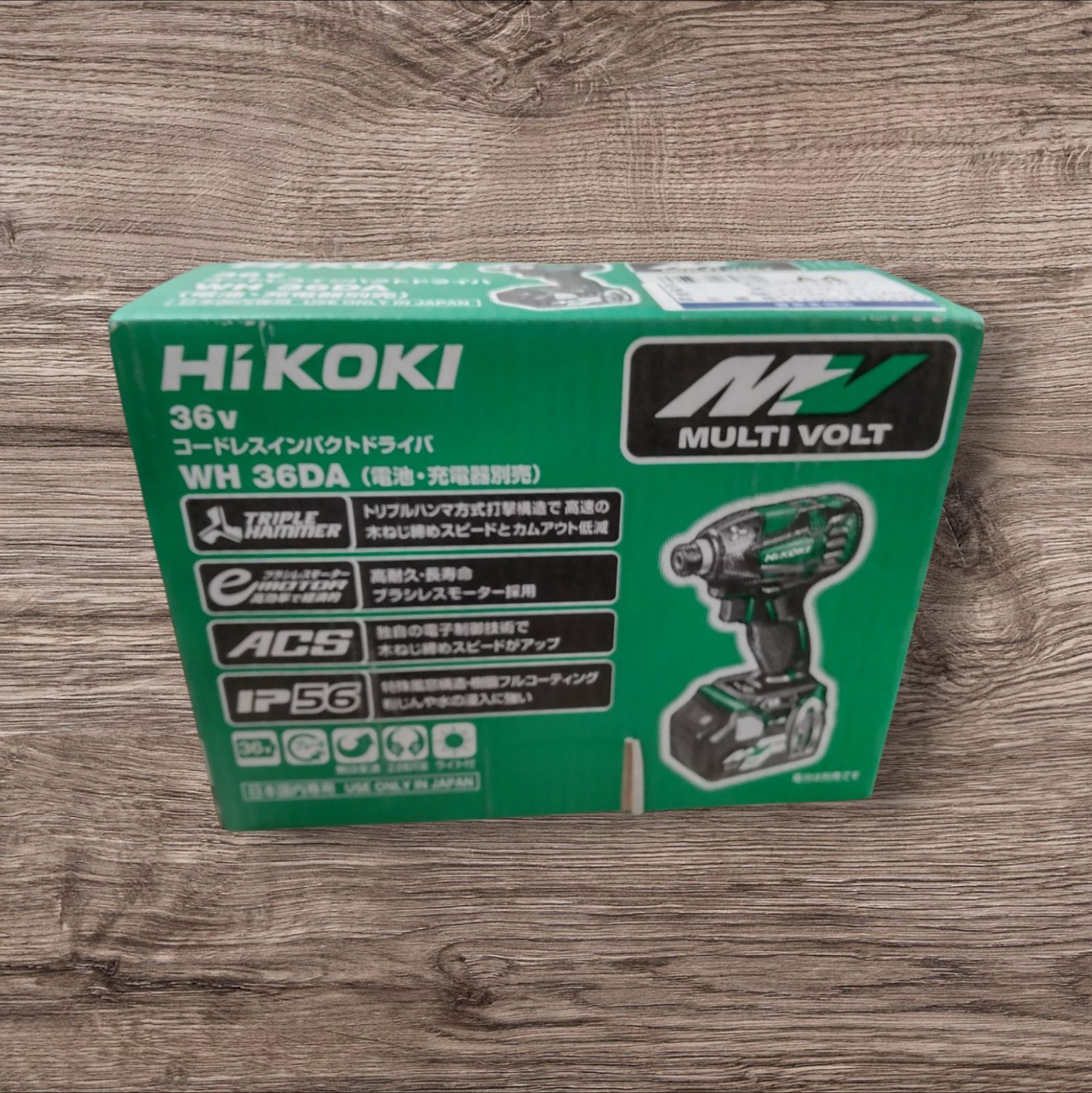 HIKOKI コードレスインパクトドライバー 本体のみ WHA36DA NN プロ用 