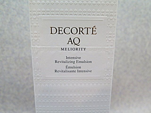 DECORTE AQ コスメデコルテ AQ ミリオリティ リペア エマルジョン n