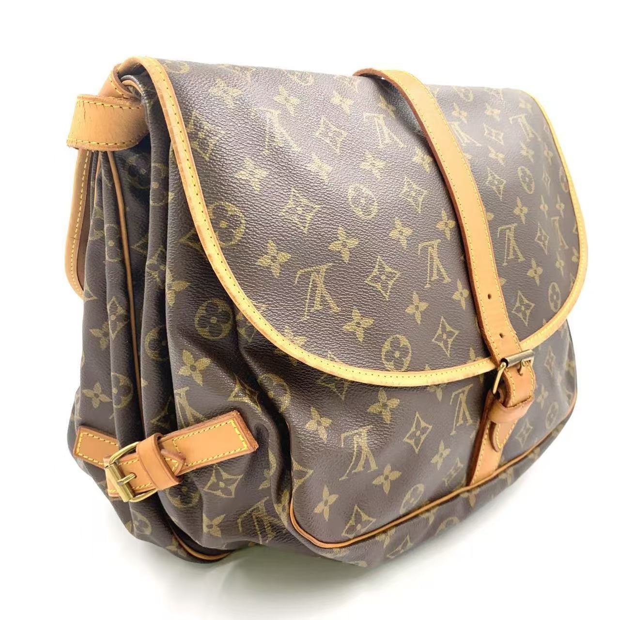 【フォロー割引適用】LOUIS VUITTON ソミュール35 ショルダー　モノ LOUIS VUITTON VUITTON/ルイヴィトン ソミュール35 ショルダー
