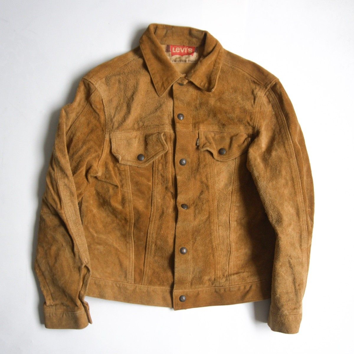 グッドコンディション LEVI S 60s 70505 ビッグE スウェード レザー ジャケット リーバイス 25100931