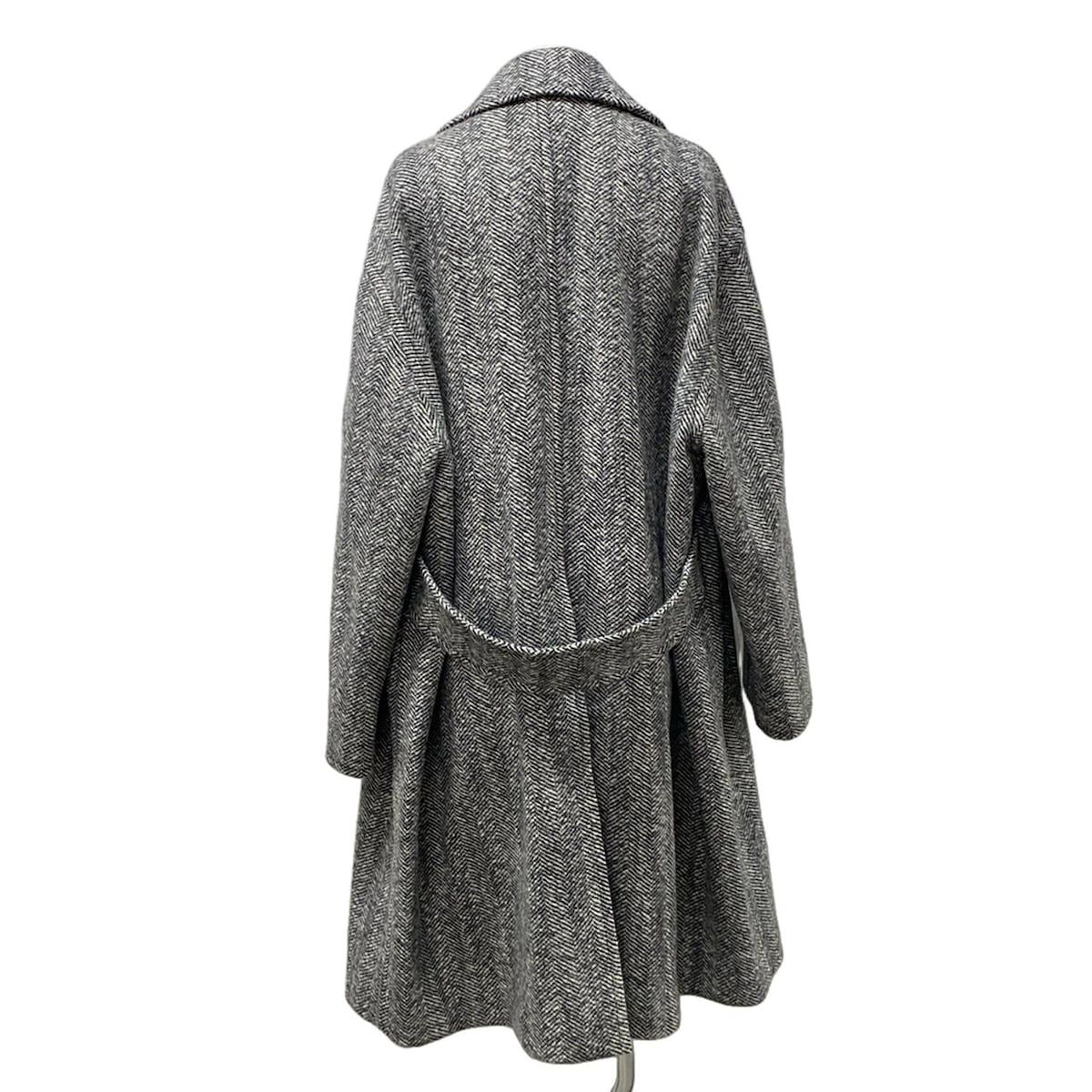 BOTTEGA VENETA ボッテガベネタ チェスターコート 48(L位) 黒 ボッテガ