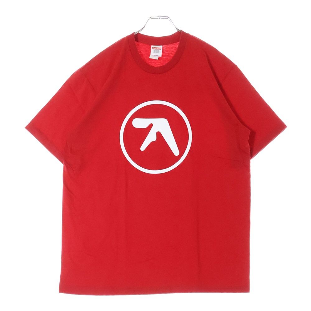 SUPREME (シュプリーム) 25SS Aphex Twin Ambient Works Tee エイフェックス ツイン アンビエントワークス プリント クルーネック 半袖Tシャツ カットソー レッド