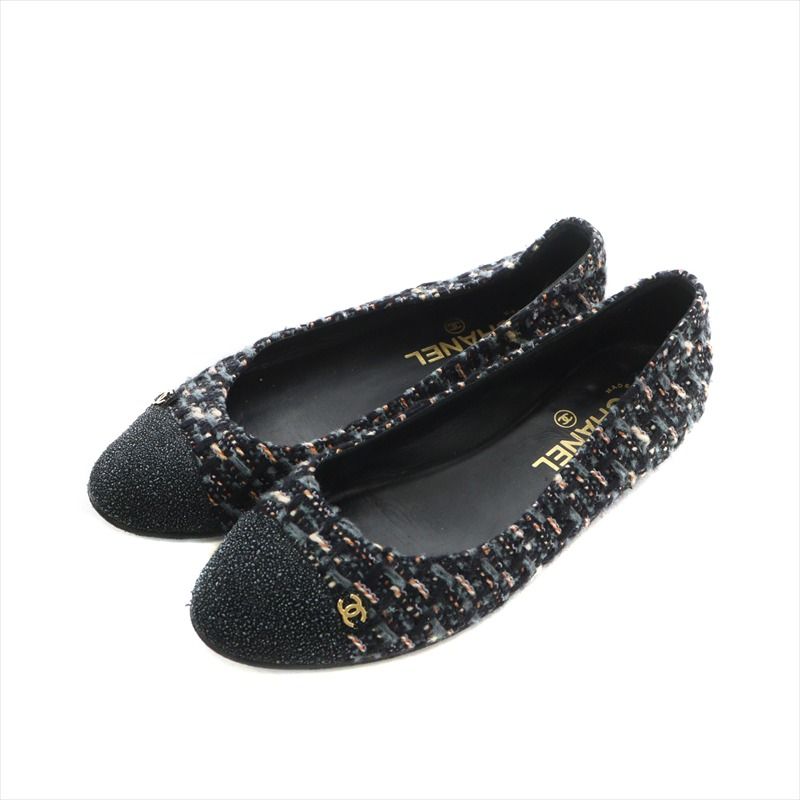 超歓迎 シャネル フラットシューズ バレエシューズ Ballerines CHANEL バレエ