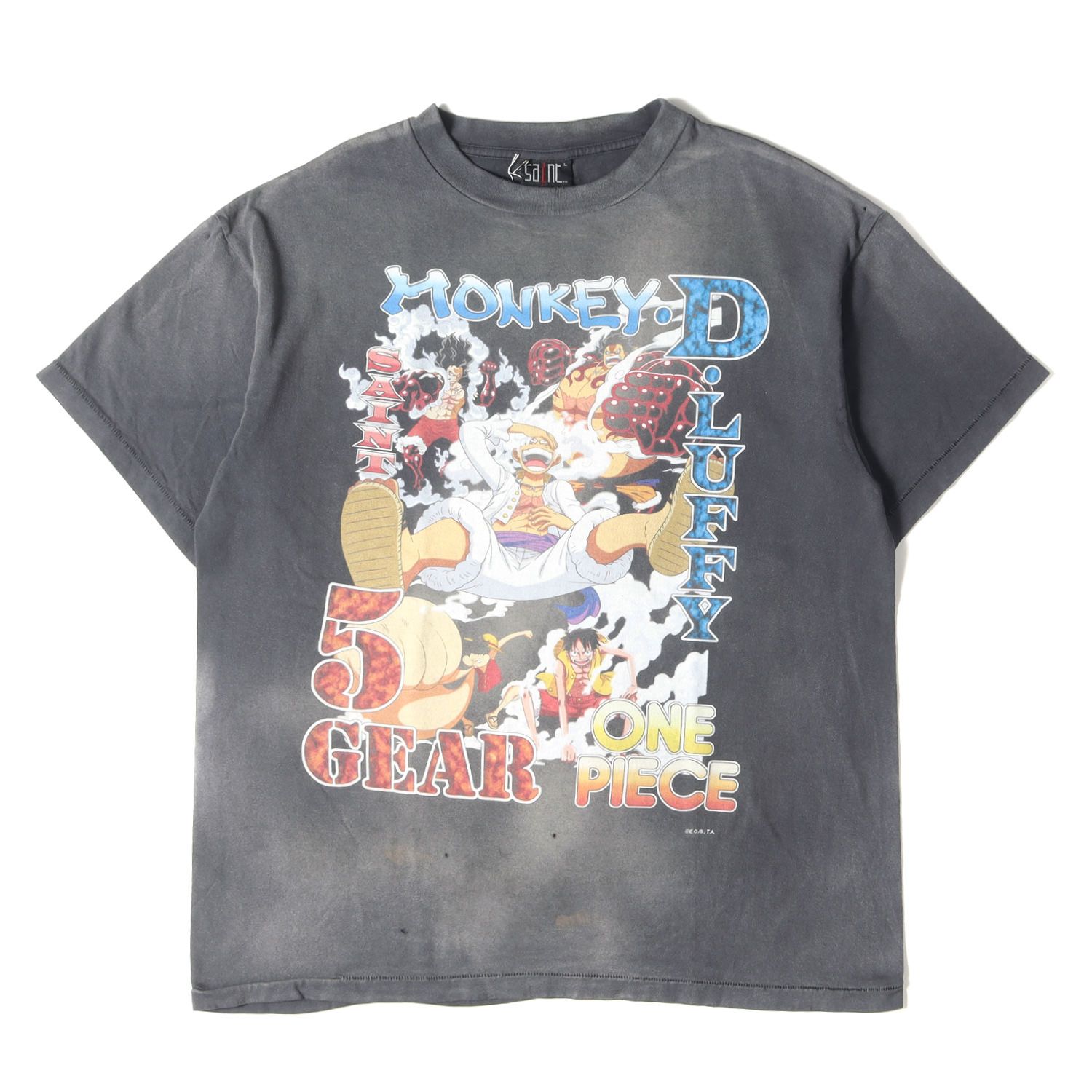 新品 SAINT MICHAEL セントマイケル Tシャツ サイズ:XL 23AW ONE PIECE 
