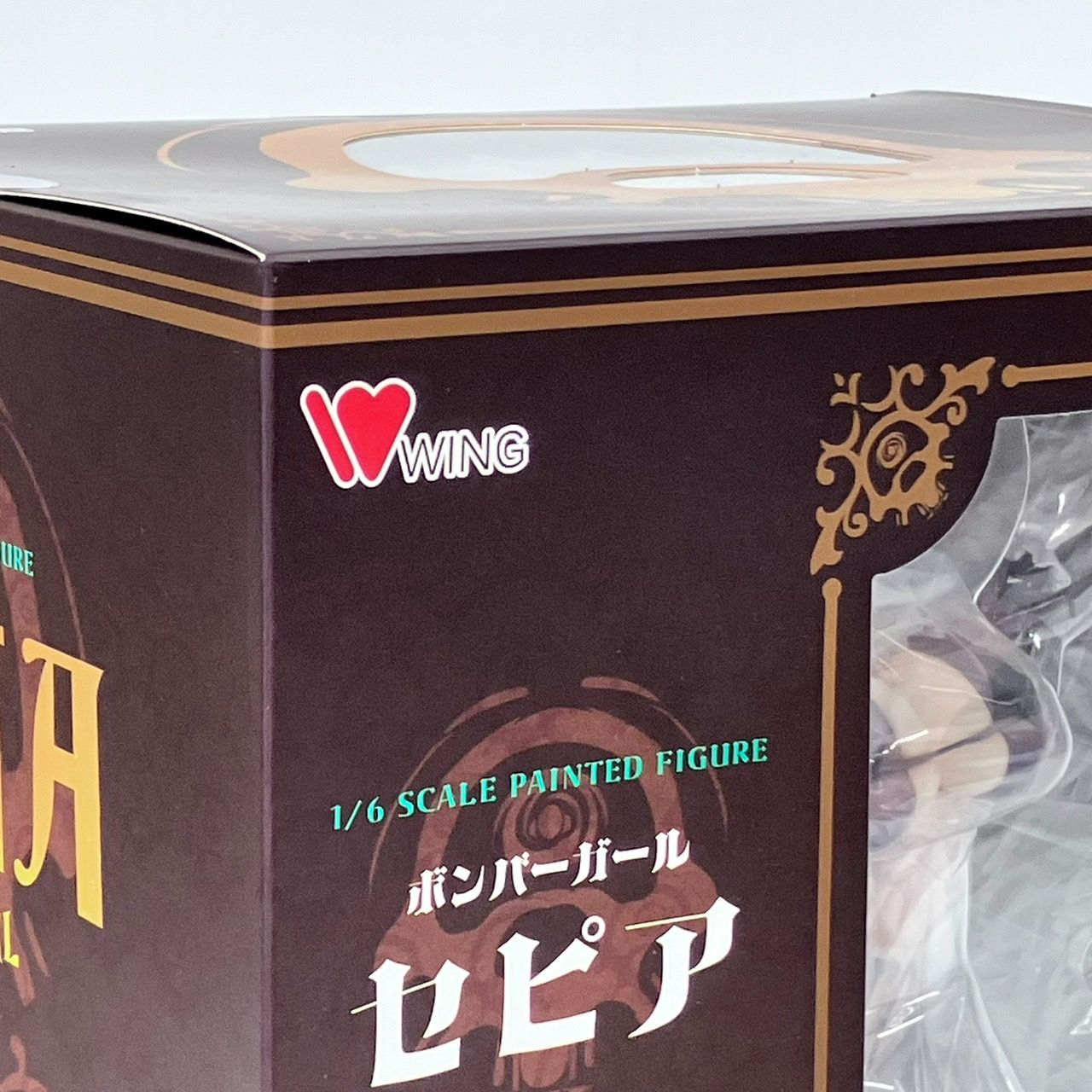 ボンバーガール　セピア 1/6スケール　不具合未対応 Wing ボンバーガール セピア 1/6スケール フィギュア 不具合対応