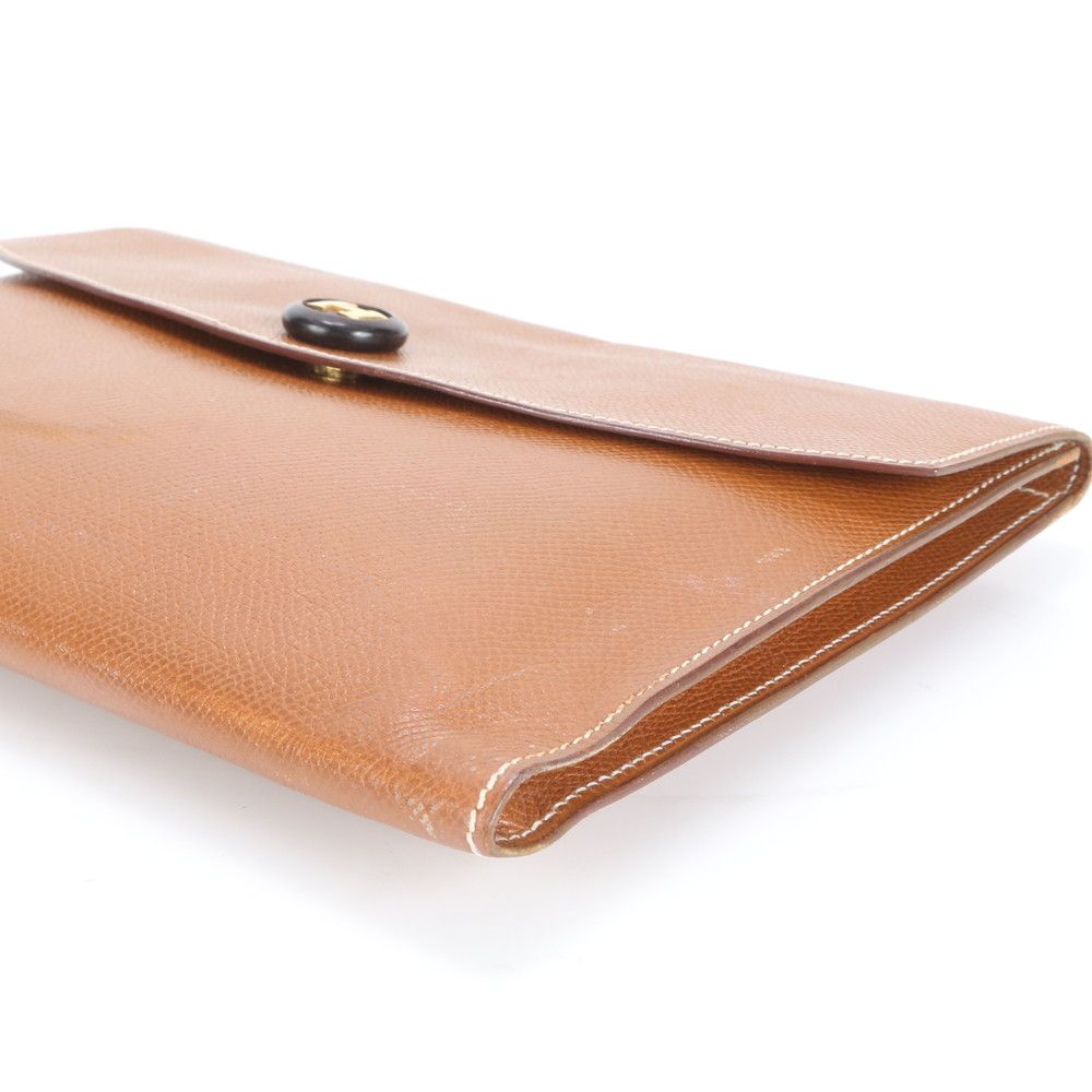 エルメス 〇U 刻印 ポシェット リオ レザー セカンドバッグ クラッチ ポーチ 通勤 ビジネス ブラウン メンズ RRE CT15-3 WWW_KARIMZIABAT_FR