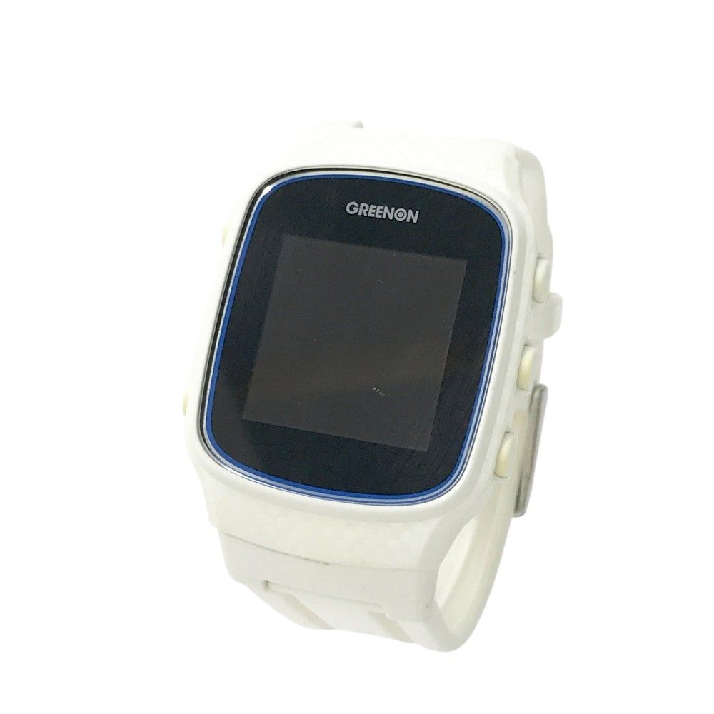 GREENON GPSナビウォッチ ホワイト 中古 グリーンオン GREENON ゴルフ