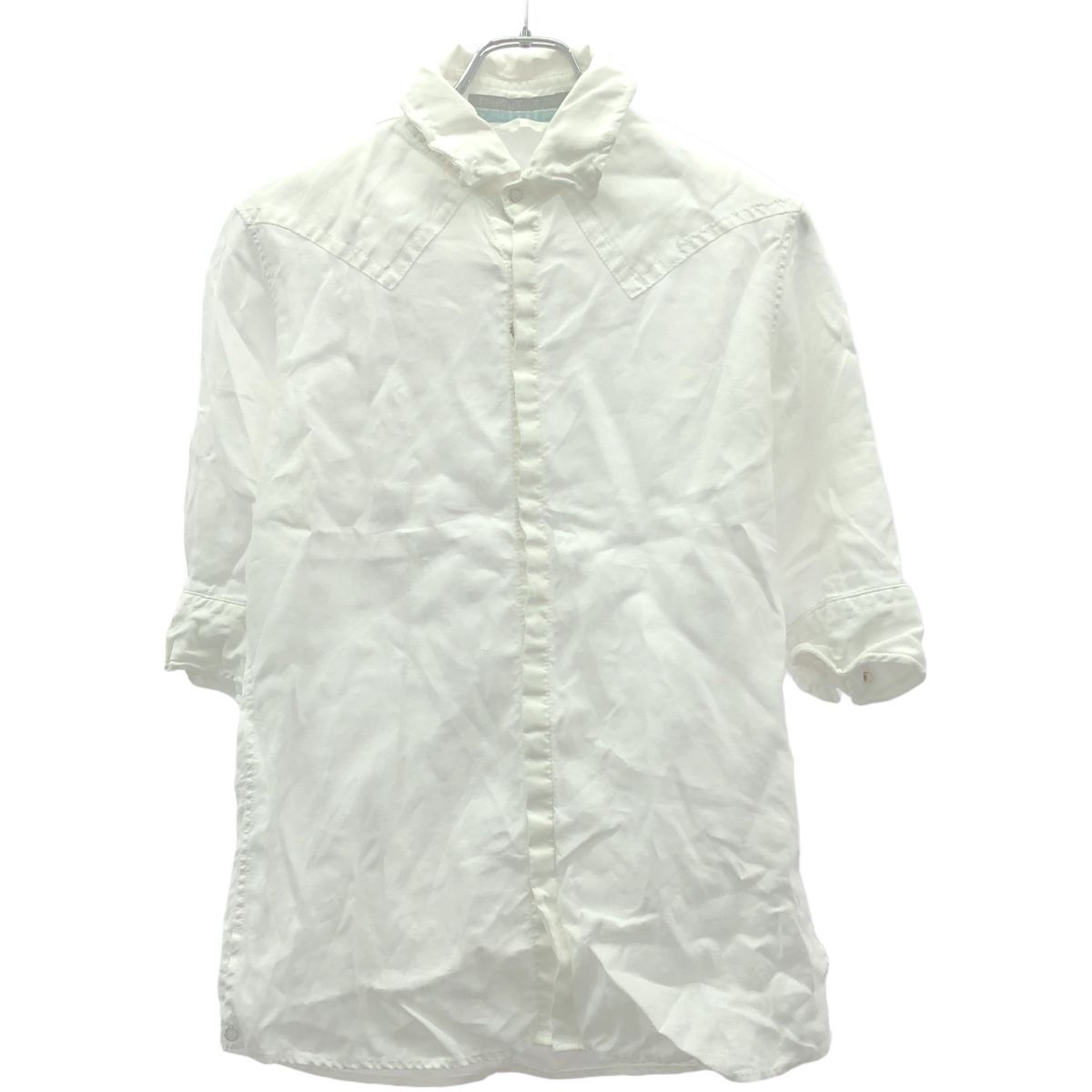 フランシストモークス FranCisT_MOR.K.S フランシストモークス Washed Linen HibiSkull