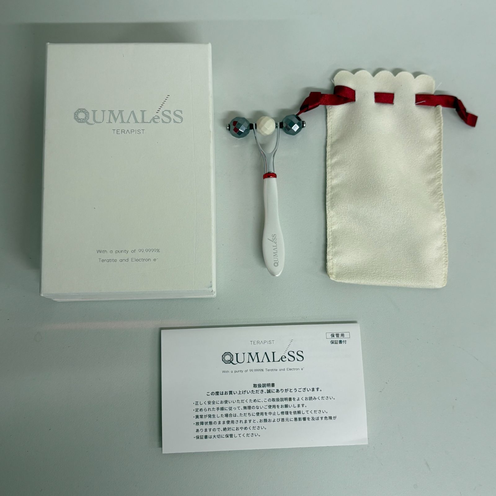 TERAPIST QUMALeSS クマレス テラタイト美顔ローラー