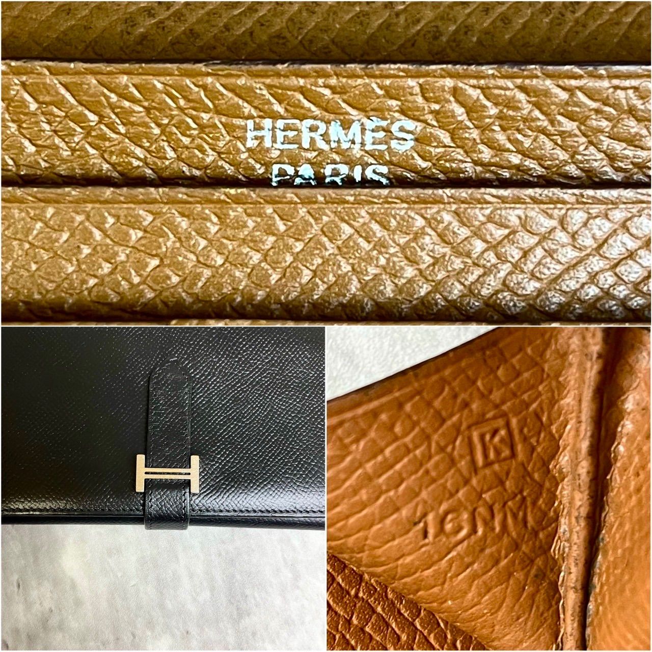 ✨希少品✨ HERMES エルメス 長財布 二つ折り ロングウォレット べ 