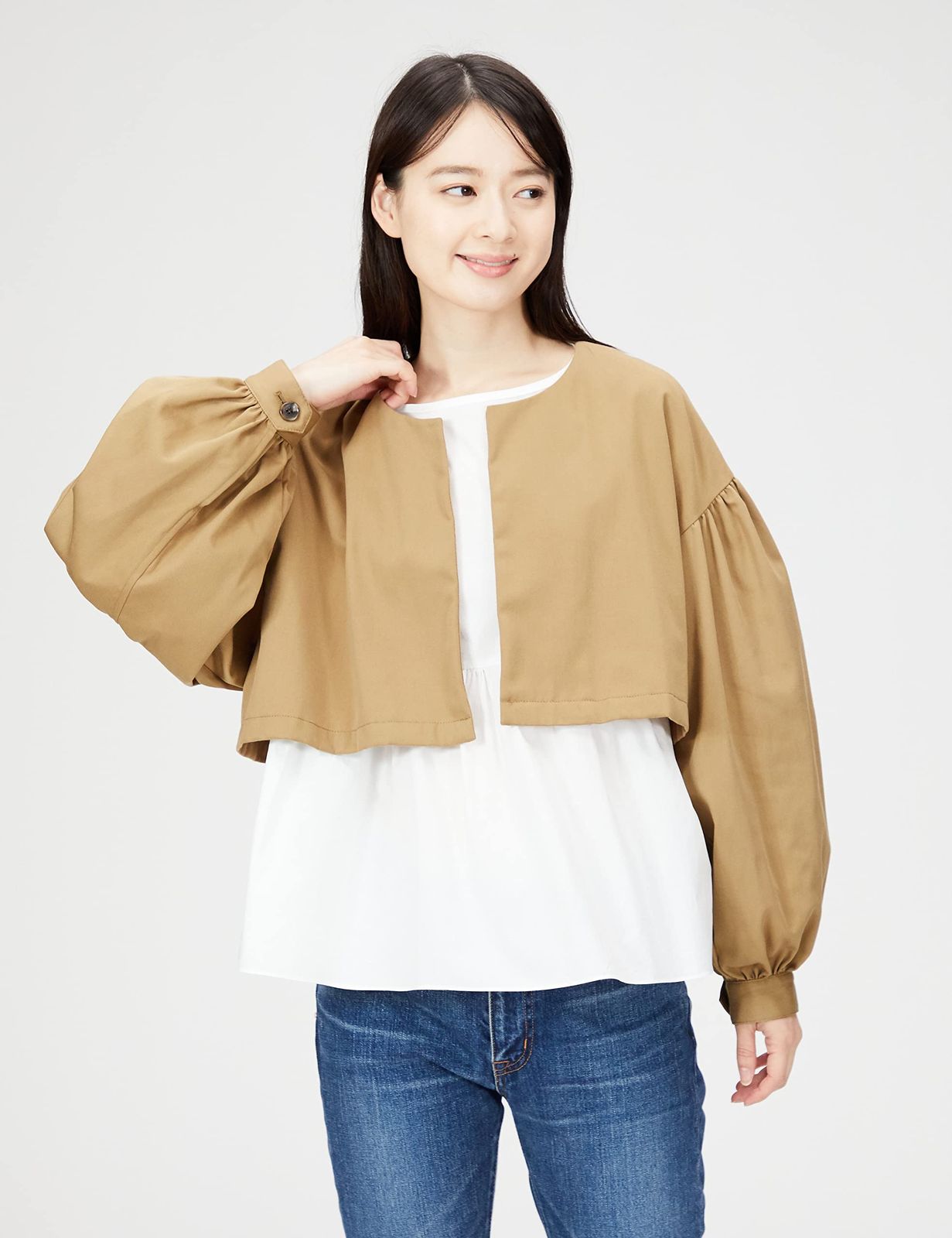 アウター ４ｗａｙレイヤードコート