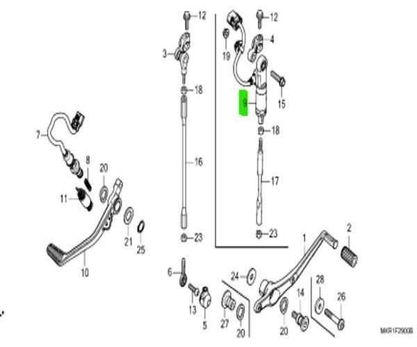 ホンダ CBR1000RR-R FIREBLADE センサーASSY ストローク STROKE SENSEOR ASSY 36390-MKR-D31 HONDA純正 Genuine JDM ♥ メーカー純正品