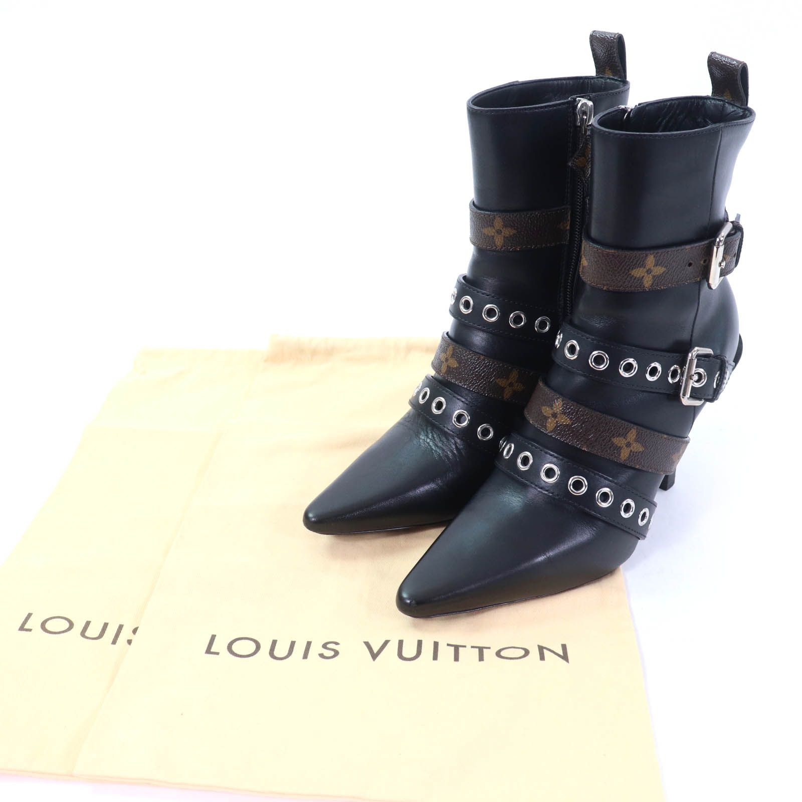 美品☆LOUIS VUITTON ルイヴィトン モノグラム ベルトデザイン