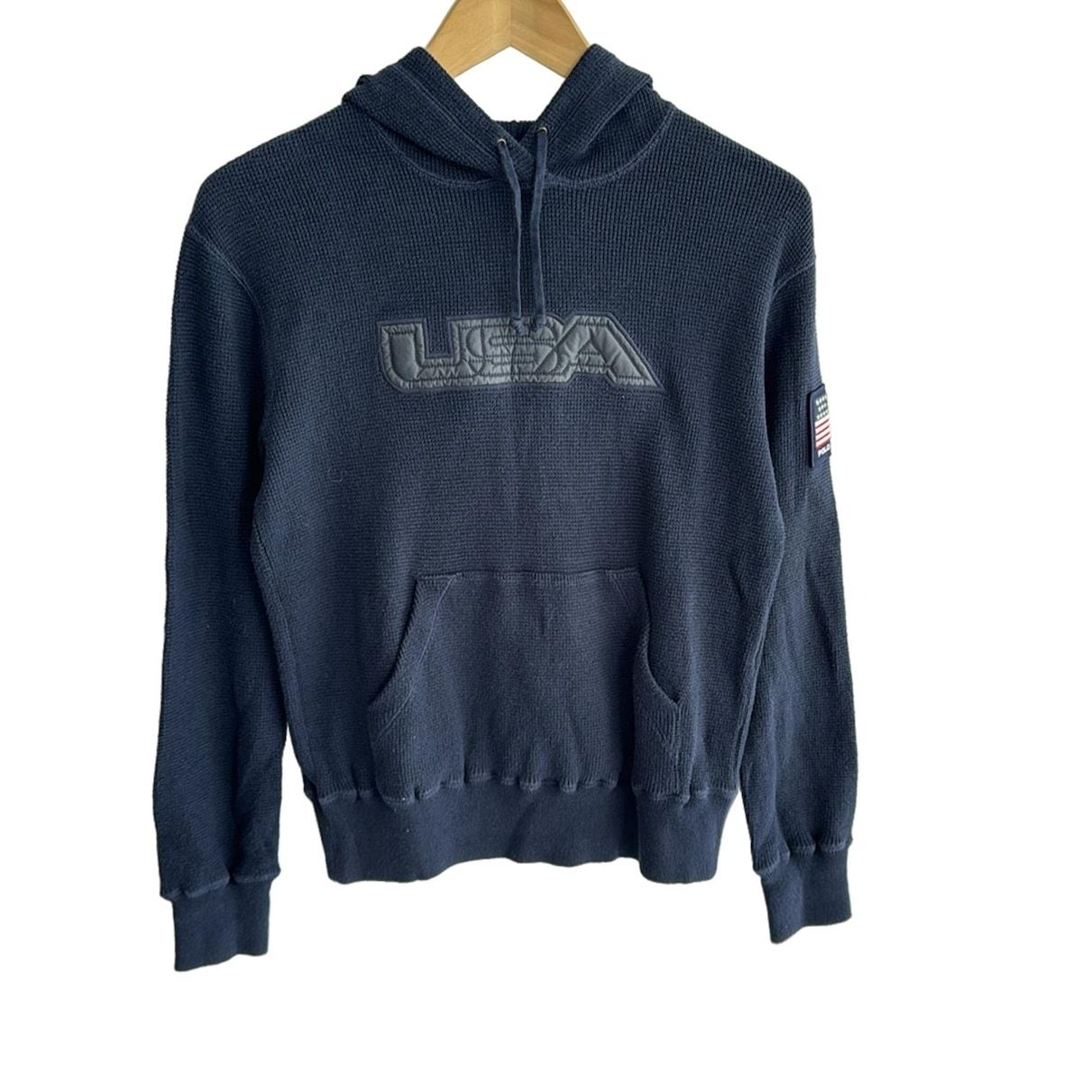 ポロスポーツラルフローレン PoloSportRalphLauren コート Pコート サイズ9 M レッド×ブラウン×マルチ レディース チェック柄/冬物 PoloSportRalphLauren(ポロスポーツラルフローレン) 長袖セーター