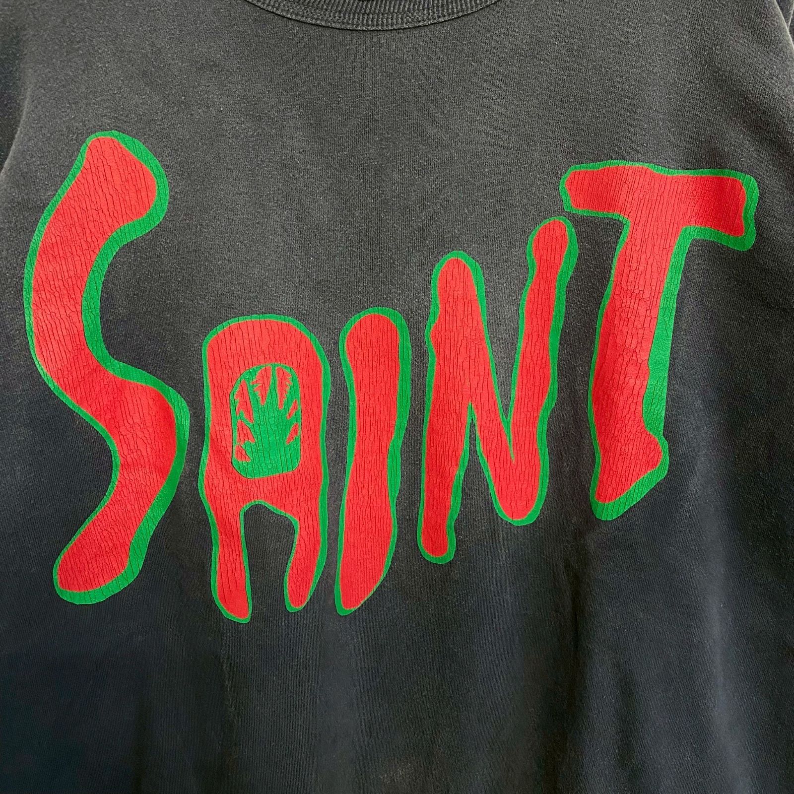 SAINT Mxxxxxx セントマイケル MX6 黒 ブラック 長袖 Tシャツ 