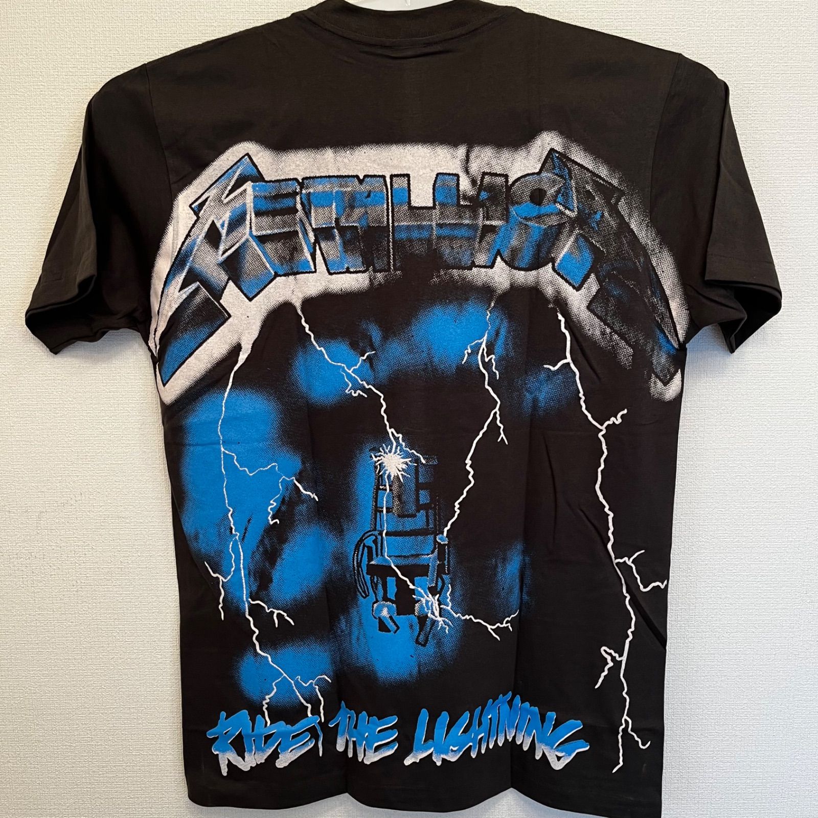 新品】バンドTシャツ メタリカ METALLICA Ride the Lightning 半袖 
