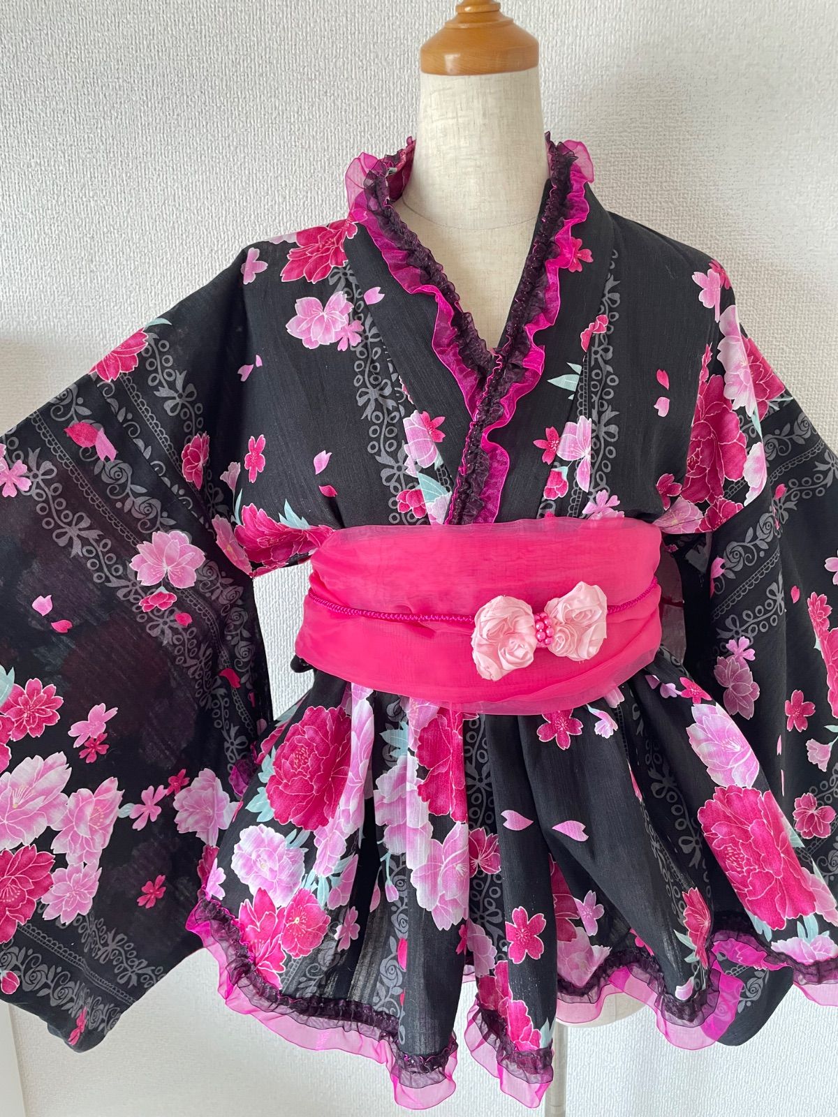 姫モード全開♡ラブリーギャル浴衣ドレス】浴衣ドレス