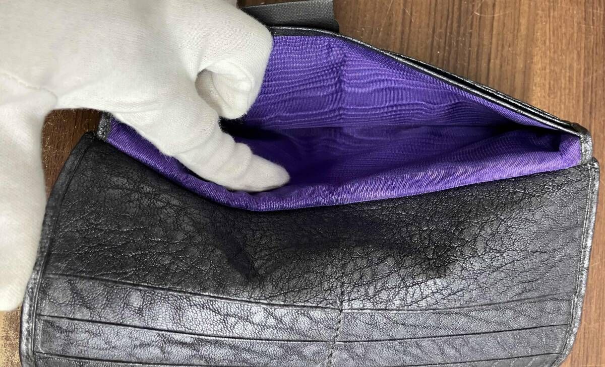 BVLGARI ブルガリ レオーニ 長財布 L1E1032475 ブラック VIDAFM_ORG