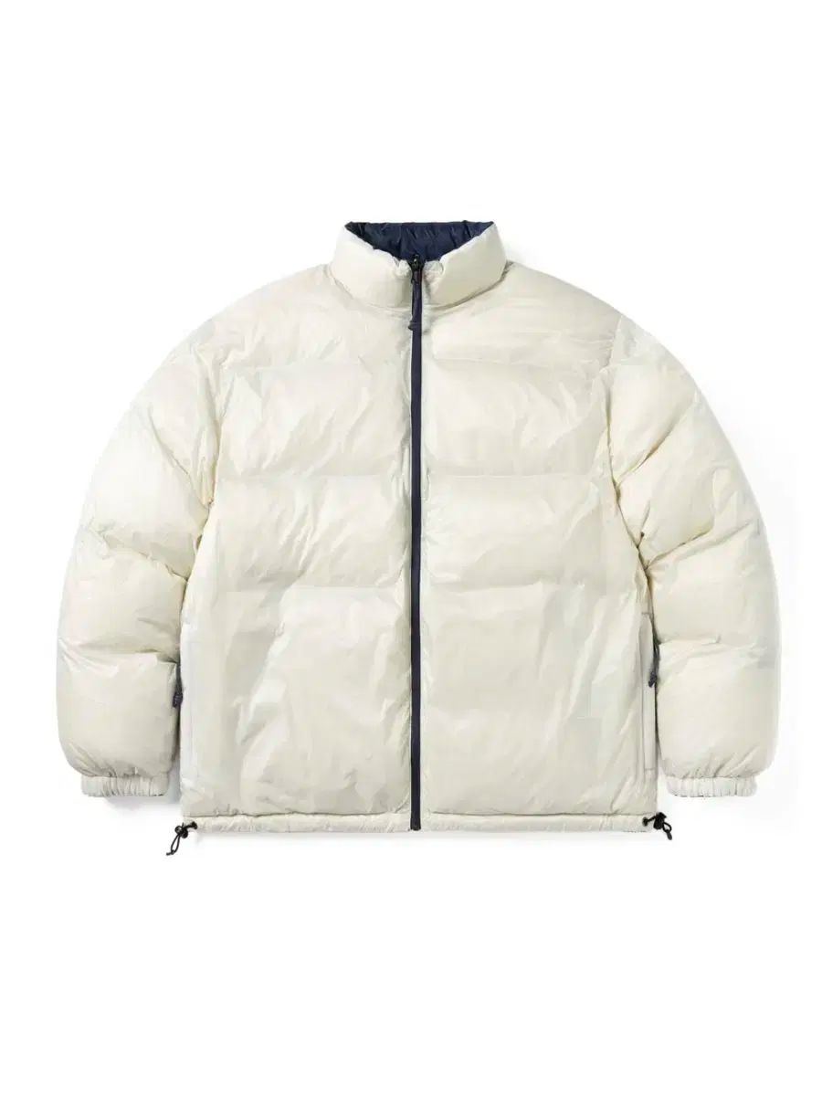 ディスイズネバーザット リバーシブル ダウン ネイビー