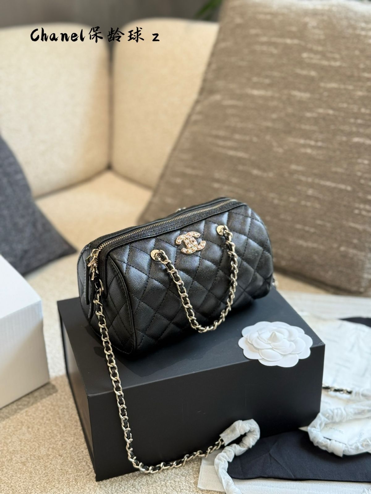 【ブラックが上品のポイント♡】CHANEL リング org.jpg