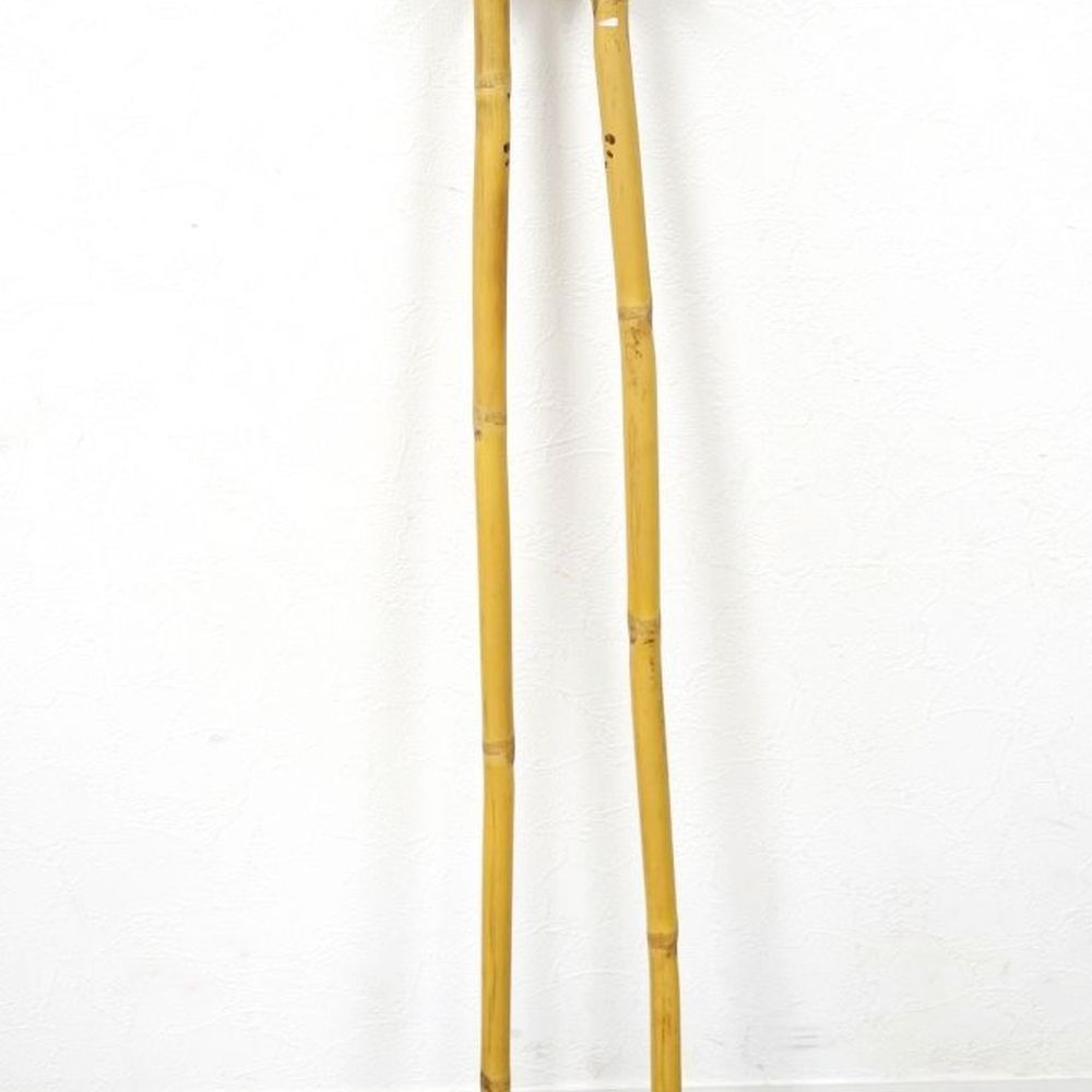 パンダ ポール PANDA POLES バンブー スキーストック 110cm 竹製 スキー ポール アウトドア パンダポール スキーストック NINJA Green 110cm (43ich