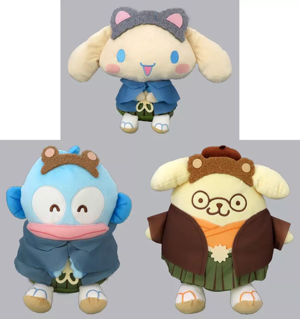 人気が高い 中古】ぬいぐるみ もふ耳レトロロリヰタドールBIG 全3種セット ぬいぐるみ