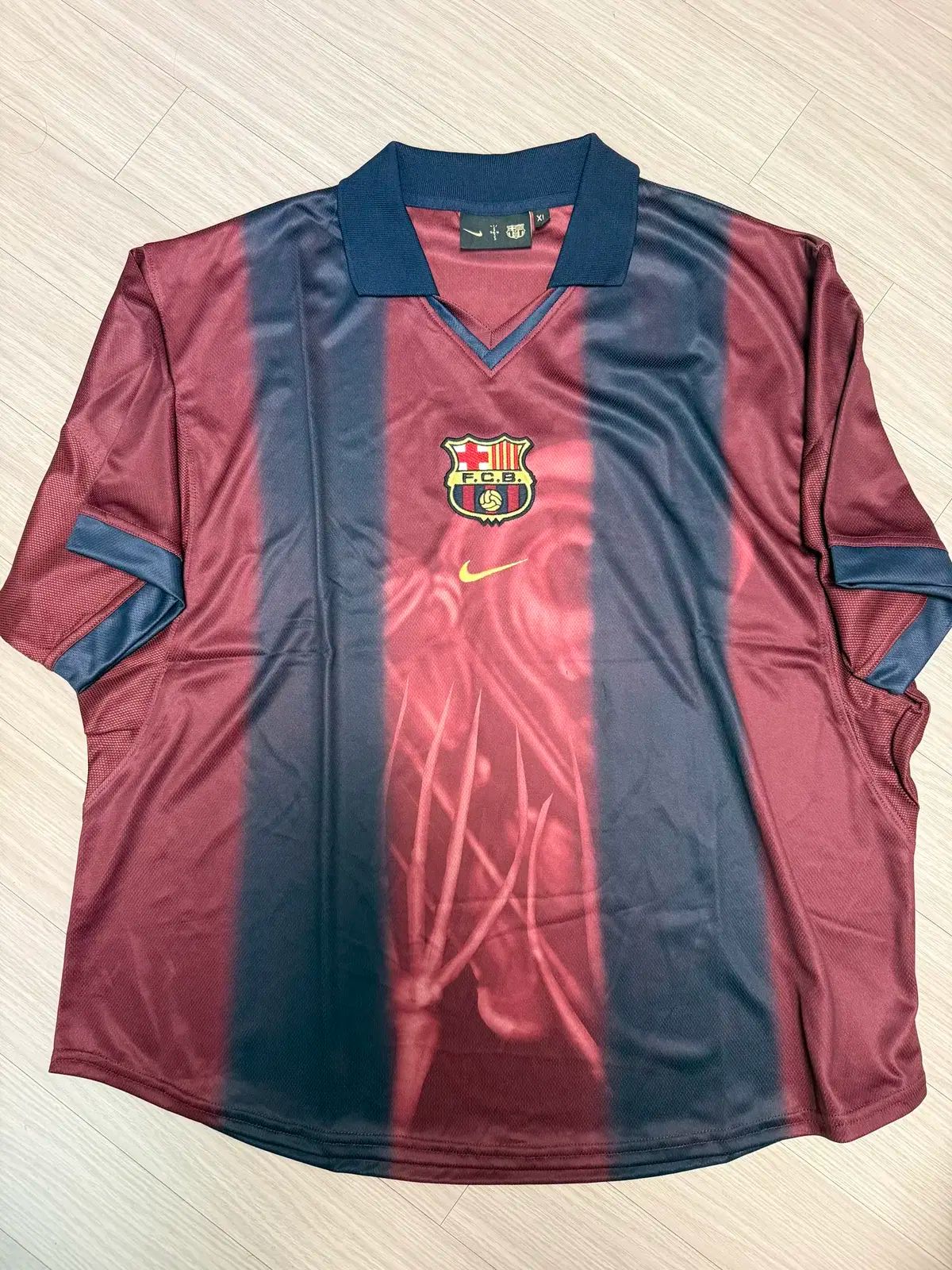 トラヴィス Scot（スコット） x バルセロナ レトロ ジャージ L L