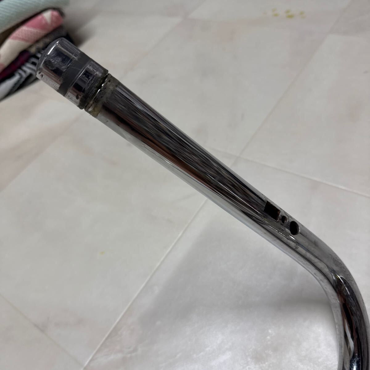 ハーレー 1インチ プルバックハンドル BRIGHTFACE_UK