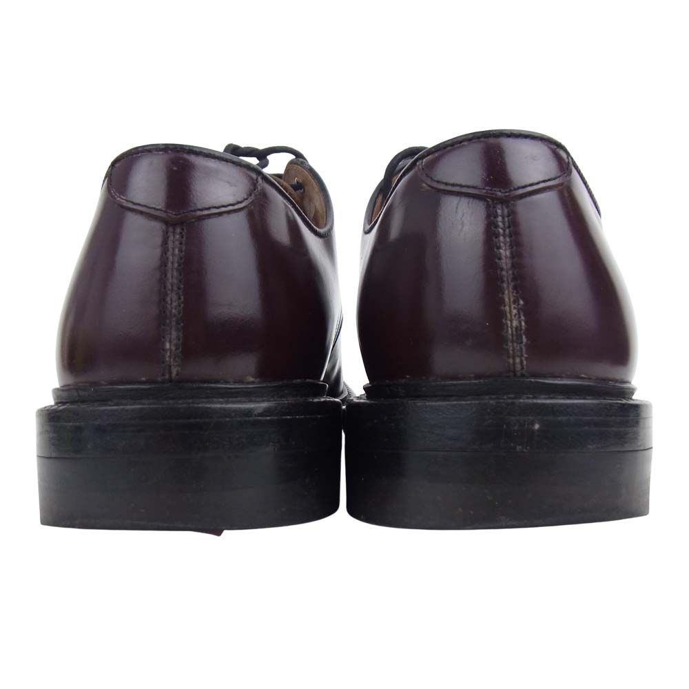 極美品　REGALリーガル　 バーガンディ　25 プレーントゥ リーガル 643S プレーントゥ バーガンディ グレインレザー