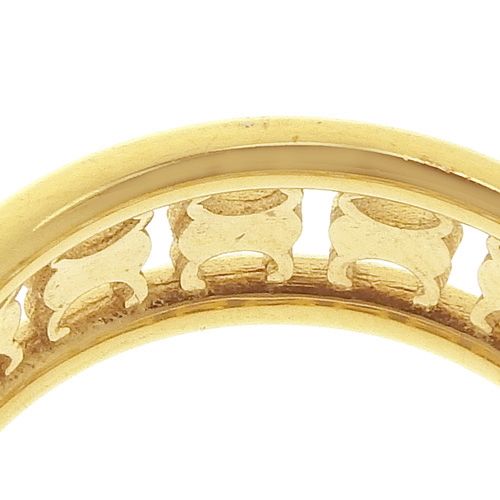 セリーヌ　トリオンフ マルチリング CELINE セリーヌ トリオンフ マルチリング 52 約12号 ゴールド