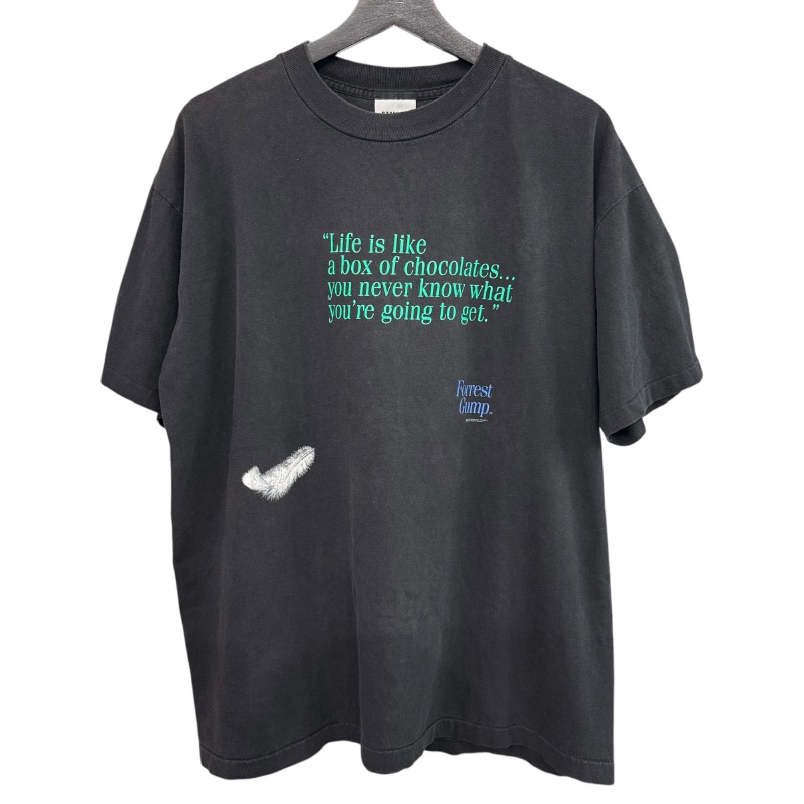 90s フォレスト・ガンプ　ロンT 楽天市場】90s ☆ カーミット フォレストガンプ パロディ プリント T