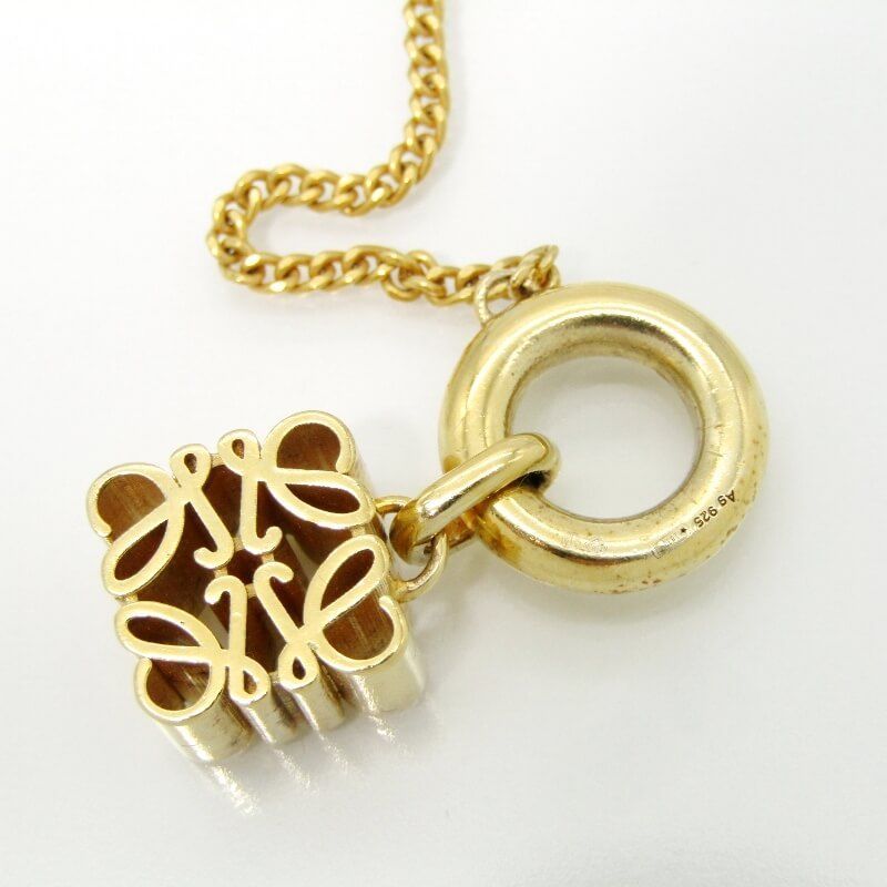 LOEWE ロエベ ネックレス J821241X08 アナグラム ペンダント